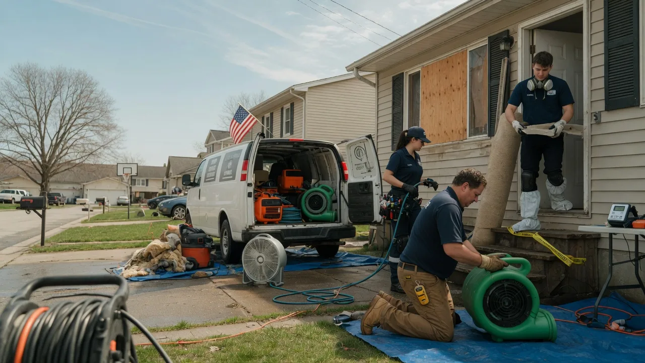 Water Damage Restoration in Hunlock Creek, PA near me